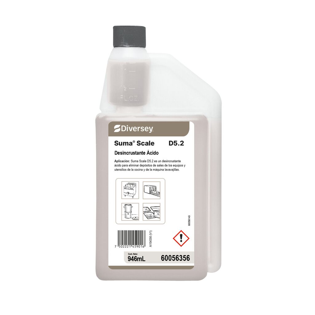 SUMA SCALE D5.2 6x0.946L - Desincrustante Ácido